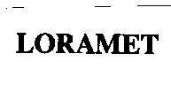 Mẫu nhãn hiệu LORAMET