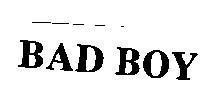 Mẫu nhãn hiệu BAD BOY