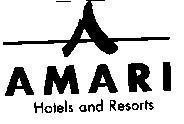 Mẫu nhãn hiệu A-AMARI HOTELS AND RESORTS