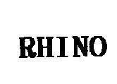 Mẫu nhãn hiệu RHINO