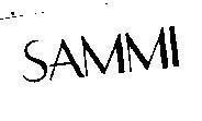Mẫu nhãn hiệu SAMMI