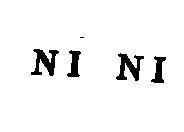 Mẫu nhãn hiệu NI NI