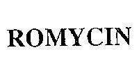 Mẫu nhãn hiệu ROMYCIN