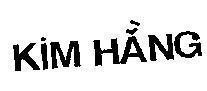 Mẫu nhãn hiệu Kim Hằng