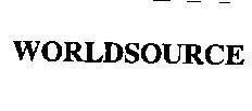 Mẫu nhãn hiệu WORLDSOURCE