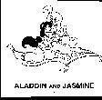 Mẫu nhãn hiệu ALADDIN AND JASMINE