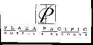 Mẫu nhãn hiệu P PLAZA PACIFIC HOTELS & RESORTS