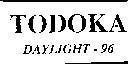 Mẫu nhãn hiệu TODOKA DAYLIGHT-96