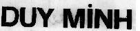 Mẫu nhãn hiệu DUY MINH