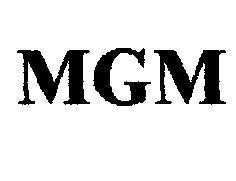 Mẫu nhãn hiệu MGM