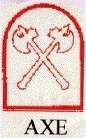 Mẫu nhãn hiệu AXE