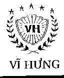 Mẫu nhãn hiệu Vĩ Hưng VH