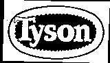 Mẫu nhãn hiệu TYSON
