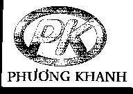 Mẫu nhãn hiệu Phương khanh pk