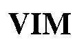 Mẫu nhãn hiệu VIM
