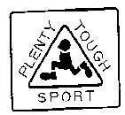 Mẫu nhãn hiệu PLENTY TOUGH SPORT