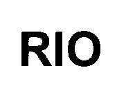 Mẫu nhãn hiệu RIO