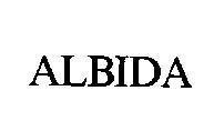 Mẫu nhãn hiệu ALBIDA