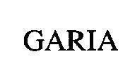 Mẫu nhãn hiệu GARIA