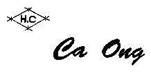 Mẫu nhãn hiệu H.C Ca ong