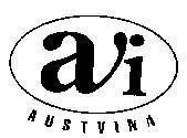 Mẫu nhãn hiệu AVI AUSTVINA.