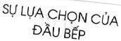 Mẫu nhãn hiệu sự lựa chọn của đầu bếp