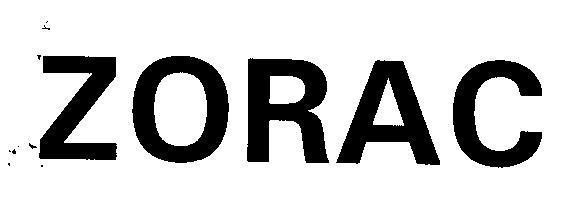 Mẫu nhãn hiệu ZORAC