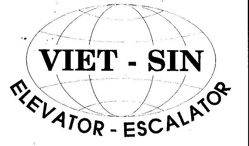 Mẫu nhãn hiệu VIET-SIN ELEVATOR-ESCALATOR