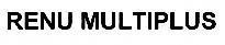 Mẫu nhãn hiệu RENU MULTIPLUS