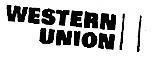 Mẫu nhãn hiệu WESTERN UNION.