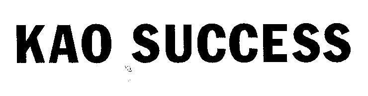 Mẫu nhãn hiệu KAO SUCCESS