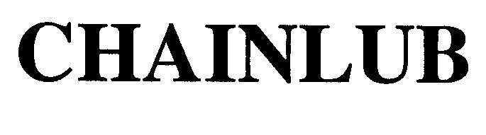 Mẫu nhãn hiệu CHAINLUB