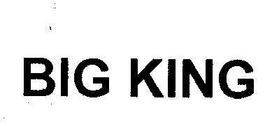 Mẫu nhãn hiệu BIG KING
