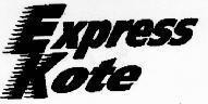 Mẫu nhãn hiệu EXPRESS KOTE