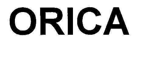 Mẫu nhãn hiệu ORICA