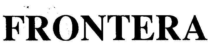 Mẫu nhãn hiệu FRONTERA