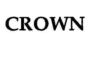 Mẫu nhãn hiệu CROWN