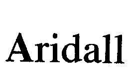 Mẫu nhãn hiệu Aridall