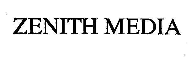 Mẫu nhãn hiệu ZENITH MEDIA
