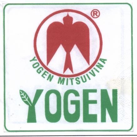 Mẫu nhãn hiệu YOGEN YOGEN MITSUIVINA COMPANY