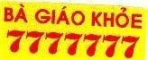 Mẫu nhãn hiệu Bà Giáo Khoẻ 7777777