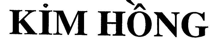 Mẫu nhãn hiệu KIM HồNG