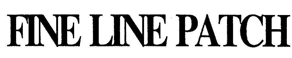 Mẫu nhãn hiệu FINE LINE PATCH