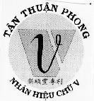 Mẫu nhãn hiệu Nhãn Hiệu Chữ V Tân Thuận Phong SHIN SHUN FENG