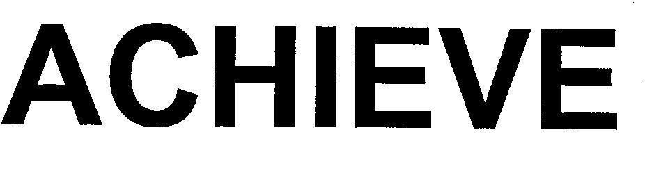 Mẫu nhãn hiệu ACHIEVE