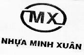 Mẫu nhãn hiệu MX NHựA MINH XUÂN