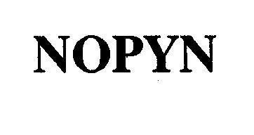 Mẫu nhãn hiệu NOPYN