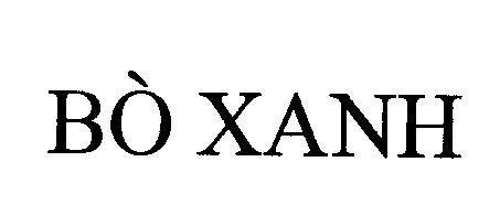 Mẫu nhãn hiệu Bò Xanh