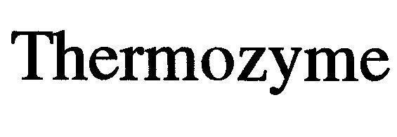 Mẫu nhãn hiệu Thermozyme