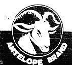 Mẫu nhãn hiệu ANTELOPE BRAND